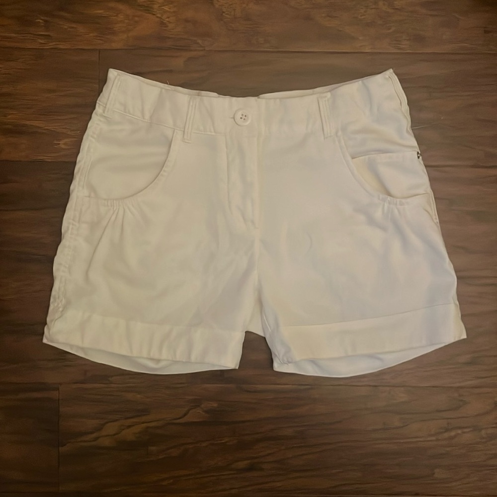Nike golf white shorts